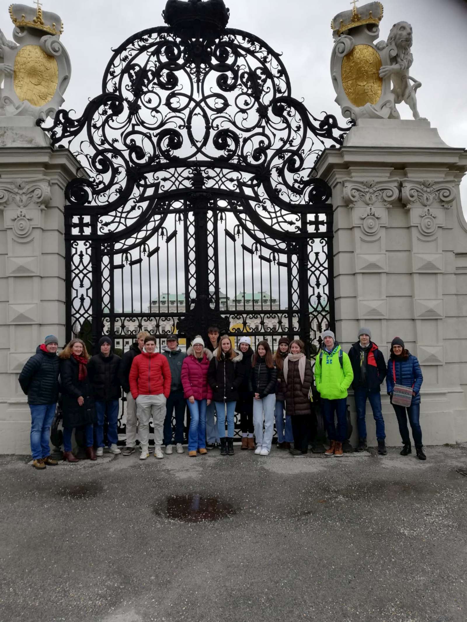 Besuch aus den Pierre de Coubertin-Schulen Radstadt und  Pieštany